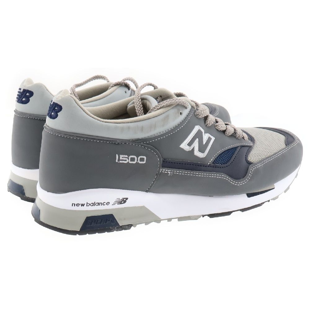 New Balance (ニューバランス) M1500UKG MADE IN ENGLAND 英国製 M1500メッシュレザーローカットスニーカー  イングランド製 グレー US10.5/28.5cm