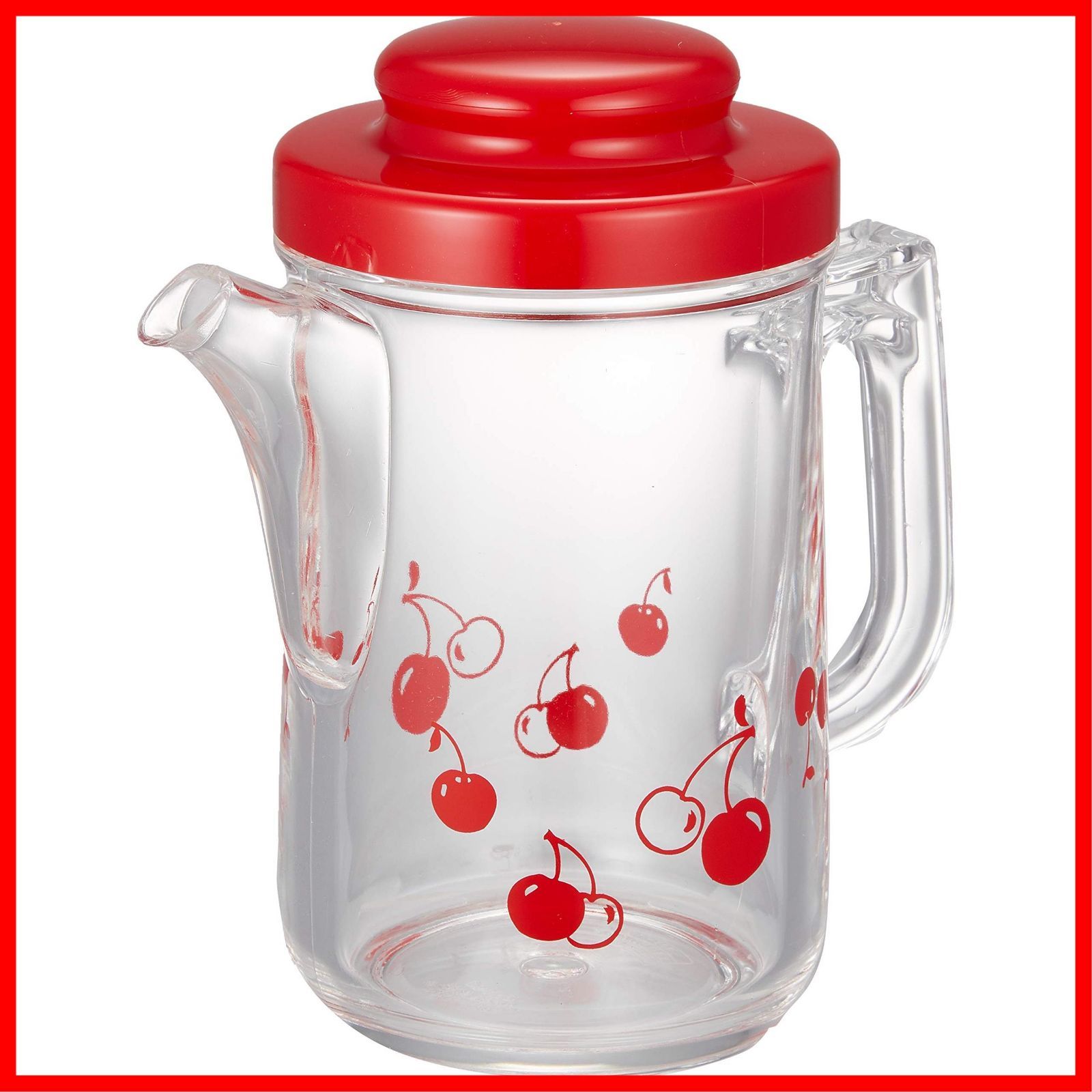 ピッチャー 大 とんかつソース入れ レッド 調味料入れ 910ml ブルーム リス