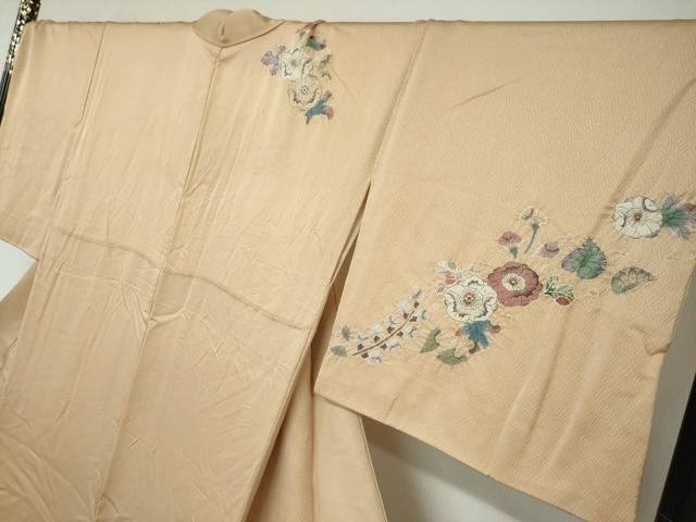 平和屋着物○越後十日町の一流染匠 桐屋・翠山工房 訪問着 絞り 辻が花