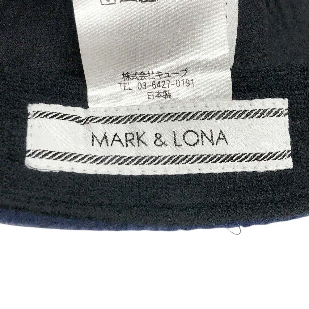 サイズ：WM MARK&amp;LONA マークアンドロナ  ジップジャケット カモフラ 迷彩柄 ネイビー系 [240101457960] ゴルフウェア レディース ストスト サイズ：WM MARK&LONA マークアンドロナ ジップジャケット