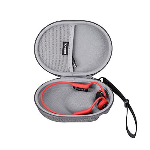aftershokz opencomm対応収納ケース aftershokz openmove骨伝導 イヤホン、shokz openrun pro、 OpenComm Slate GreyAFT-EP-000026対応RLSOCO 収納ケース