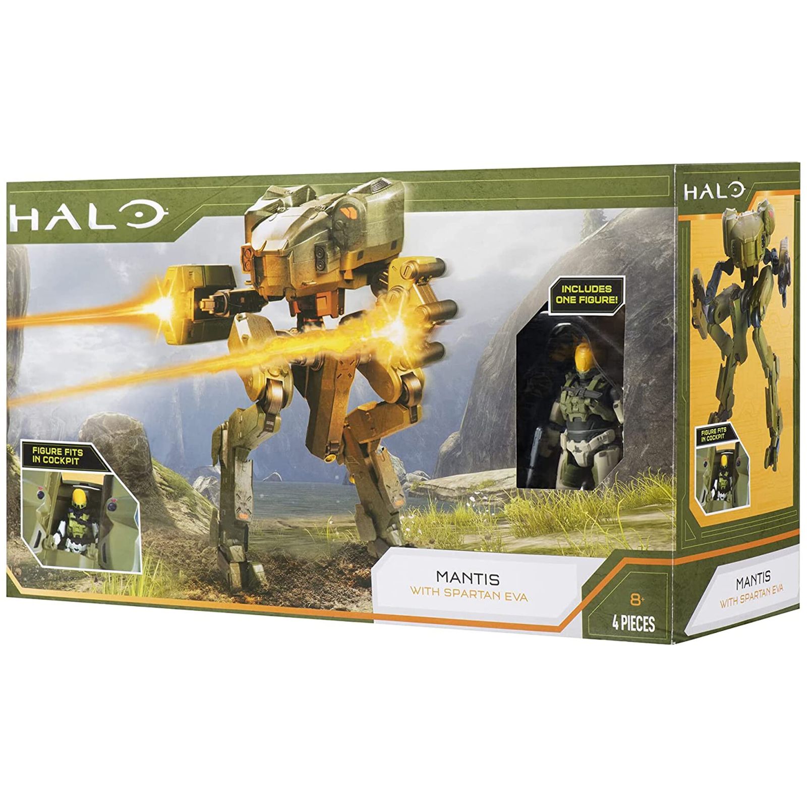 World of Halo デラックスフィギュア UNSC マンティスとスパルタンEVA