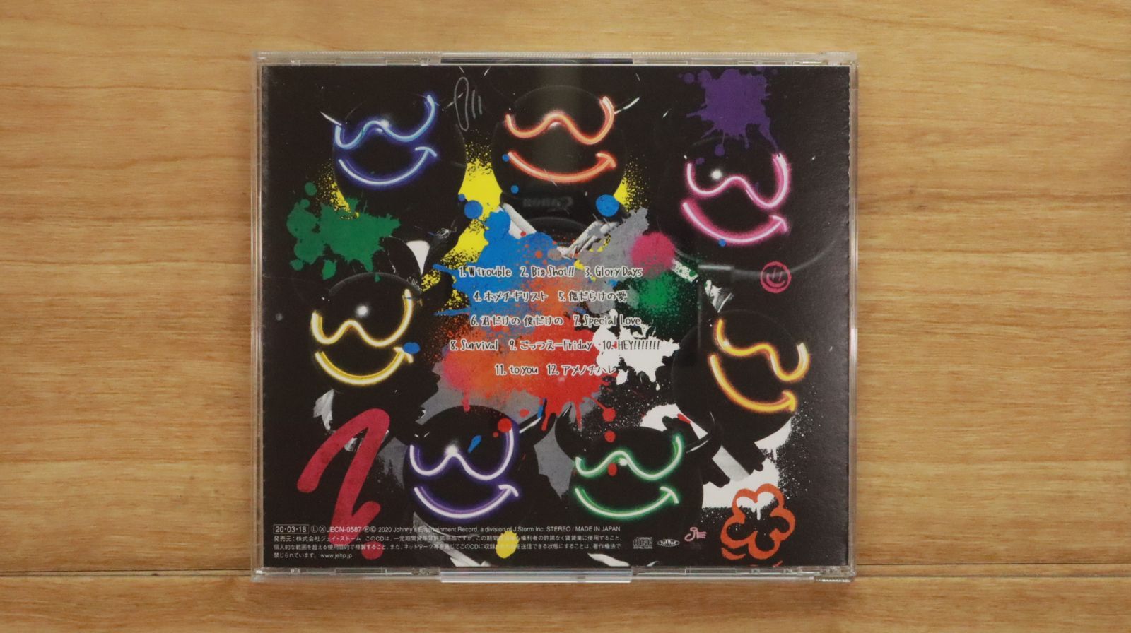 国内盤CD☆ジャニーズWEST/ジャニーズWEST□ W trouble (通常盤