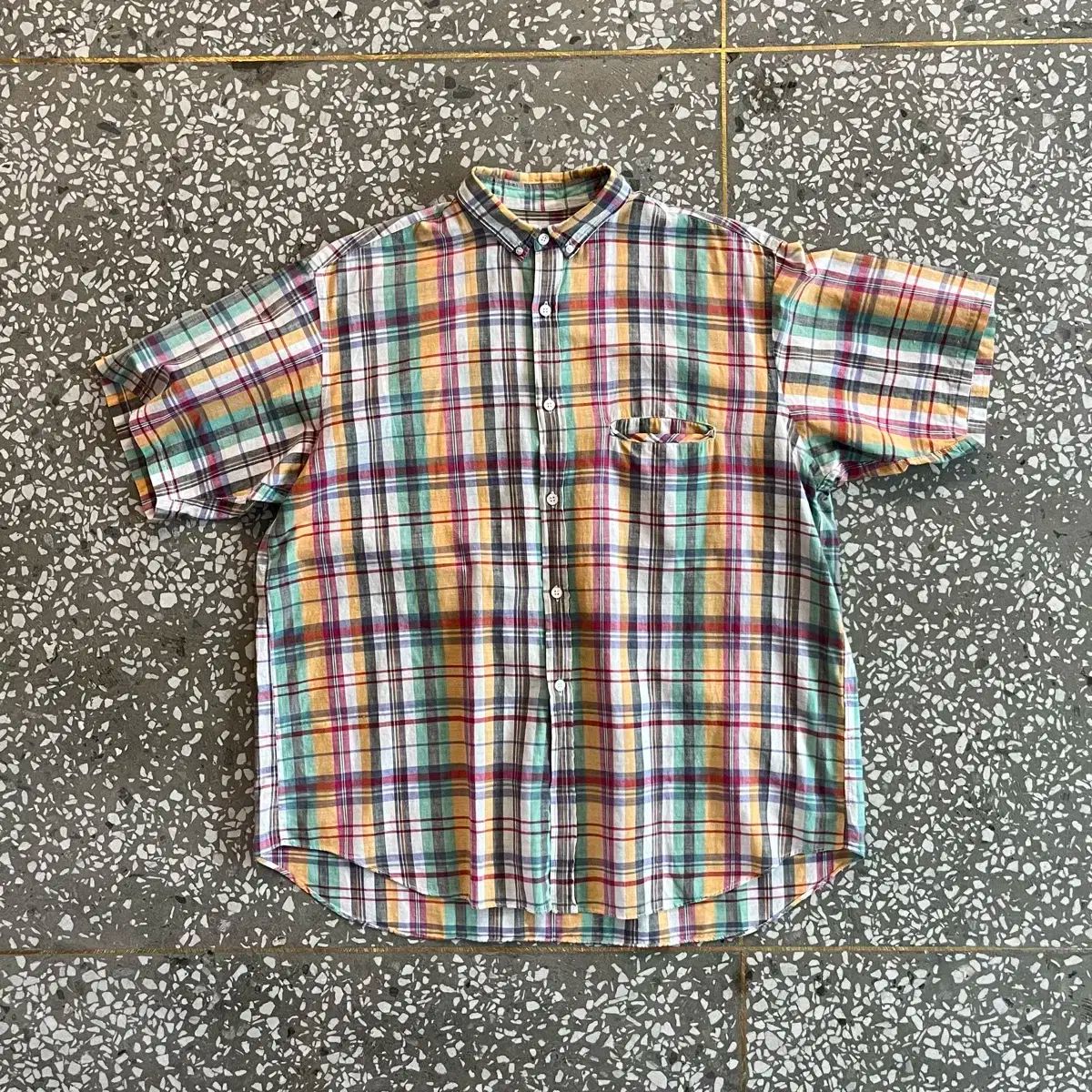 COMME des GARCONS(コム・デ・ギャルソン) 田中 オム チェック シャツ 