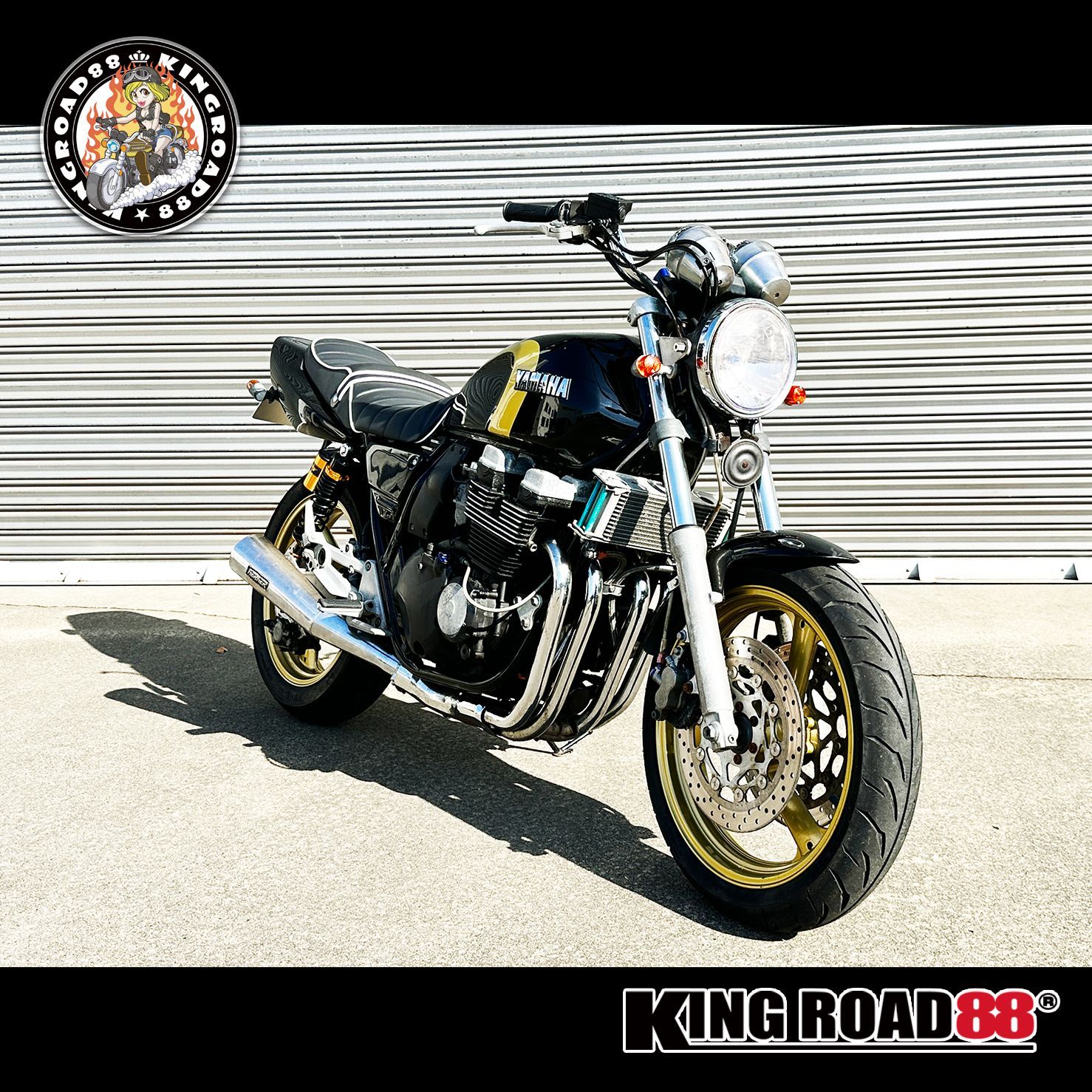 XJR400 前期 白 皮 タックロール シート ボタン打ち/4HM 新品 純正最安