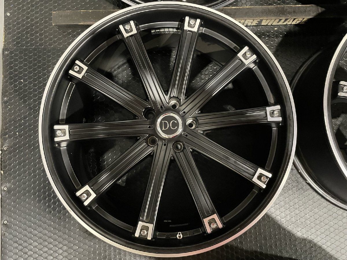 新品 DC DON CORLEONE LAND FORCE DC827 22インチ 4本 8.5J5HPCD114.3+