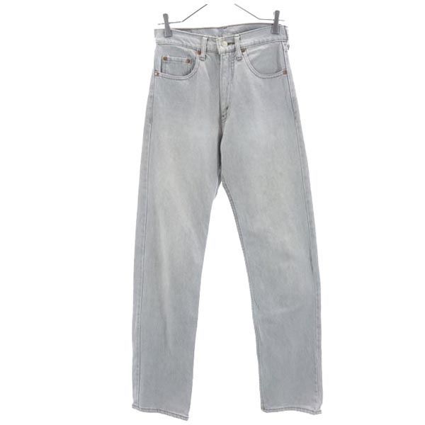リーバイス 90s ハイウエスト デニムパンツ W29 薄いグレー Levi's ジーパン メンズ