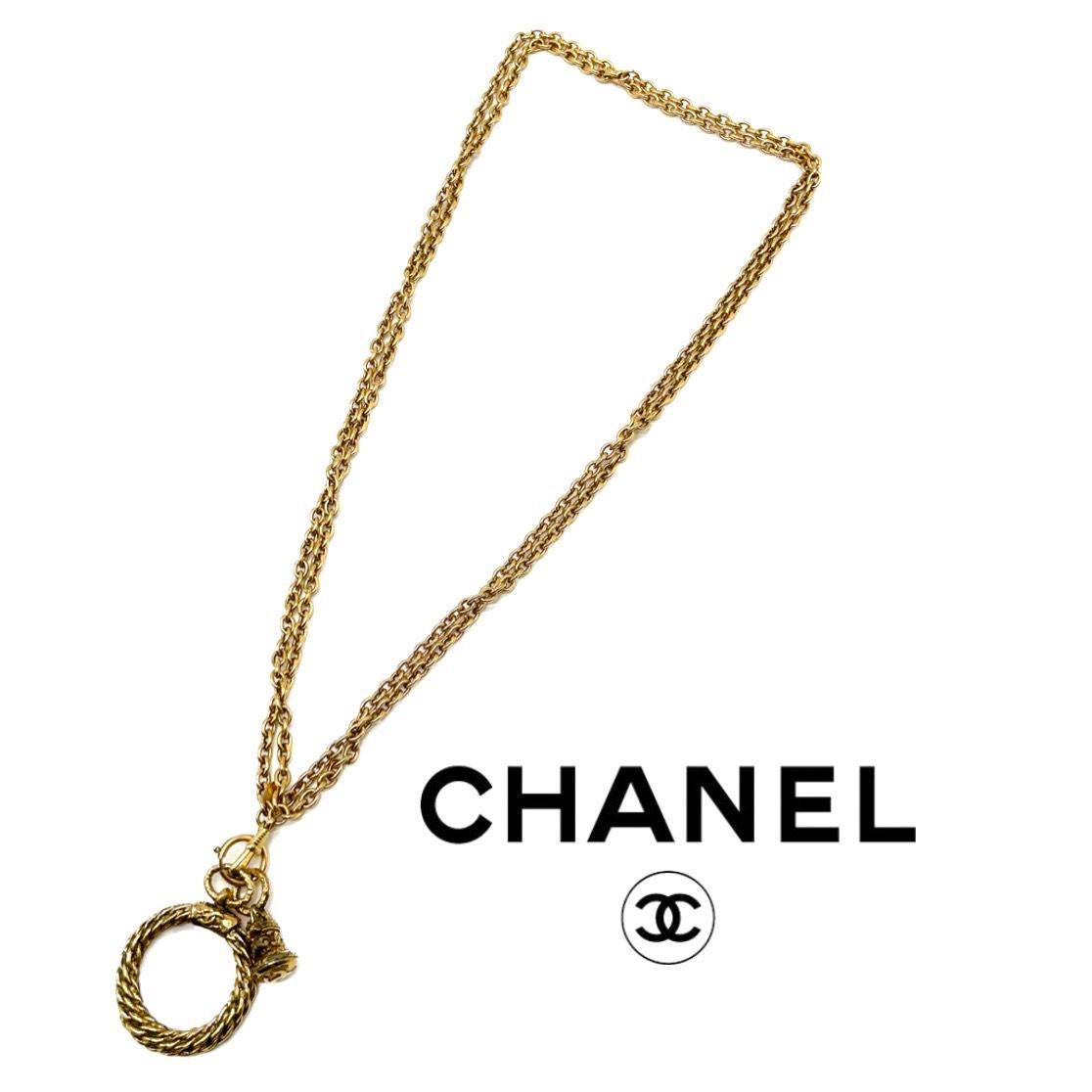 レア シャネル CHANEL ネックレス ヴィンテージ ペンダント 【公式通販】