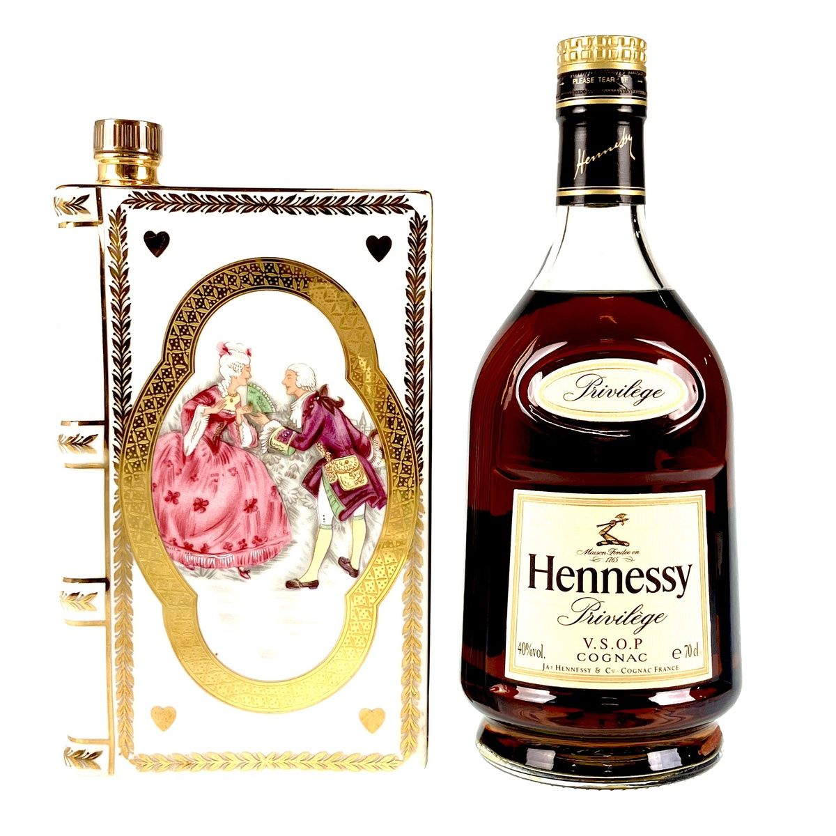 2本 CAMUS Hennessy コニャック ブランデー セット 【古酒