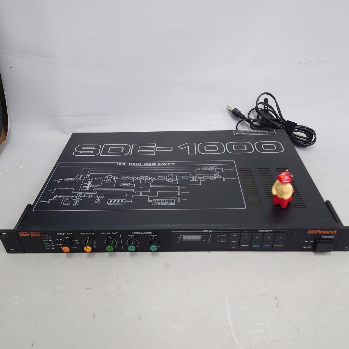 Roland SDE-1000 デジタルディレイ 布袋寅泰 ラックケース付き 動作品】Roland SDE-1000 デジタルディレイ 本体のみ 送料無料