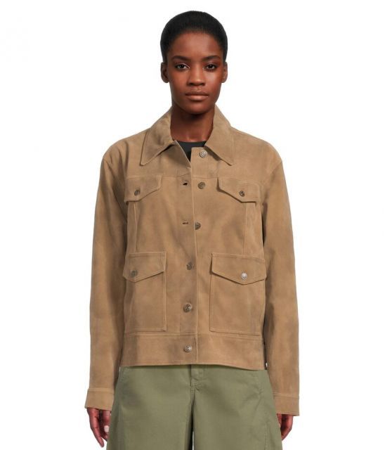 【送料無料】 フリーピープル レディース コート アウター Night Ranch Vegan Jacket Antique Bronze