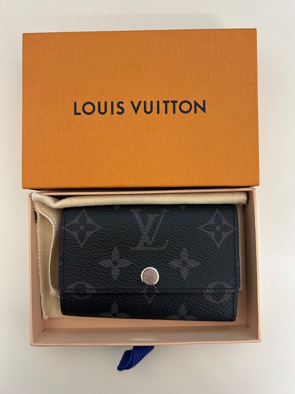 ほぼ新品 LV LOUIS VUITTON ルイヴィトン モノグラム 6連キーケース