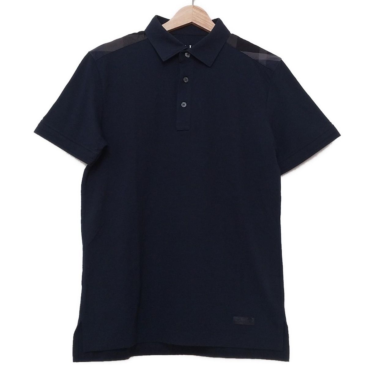 【新品】ブラックレーベルクレストブリッジ　ポロシャツ　黒　L　バーバリー　197 BLACK LABEL CRESTBRIDGE - 【新品】ブラックレーベルクレストブリッジ