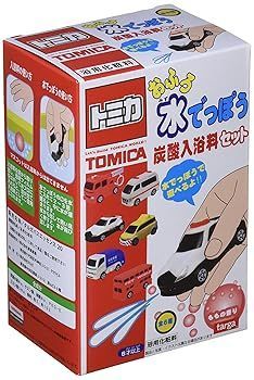 トミカ おふろ水でっぽう 炭酸入浴料セット BOX
