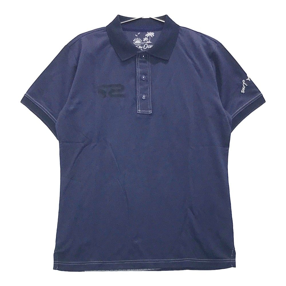 ロサーセン　ポロシャツ　Mサイズ サイズ：M ROSASEN ロサーセン 半袖ポロシャツ ネイビー系