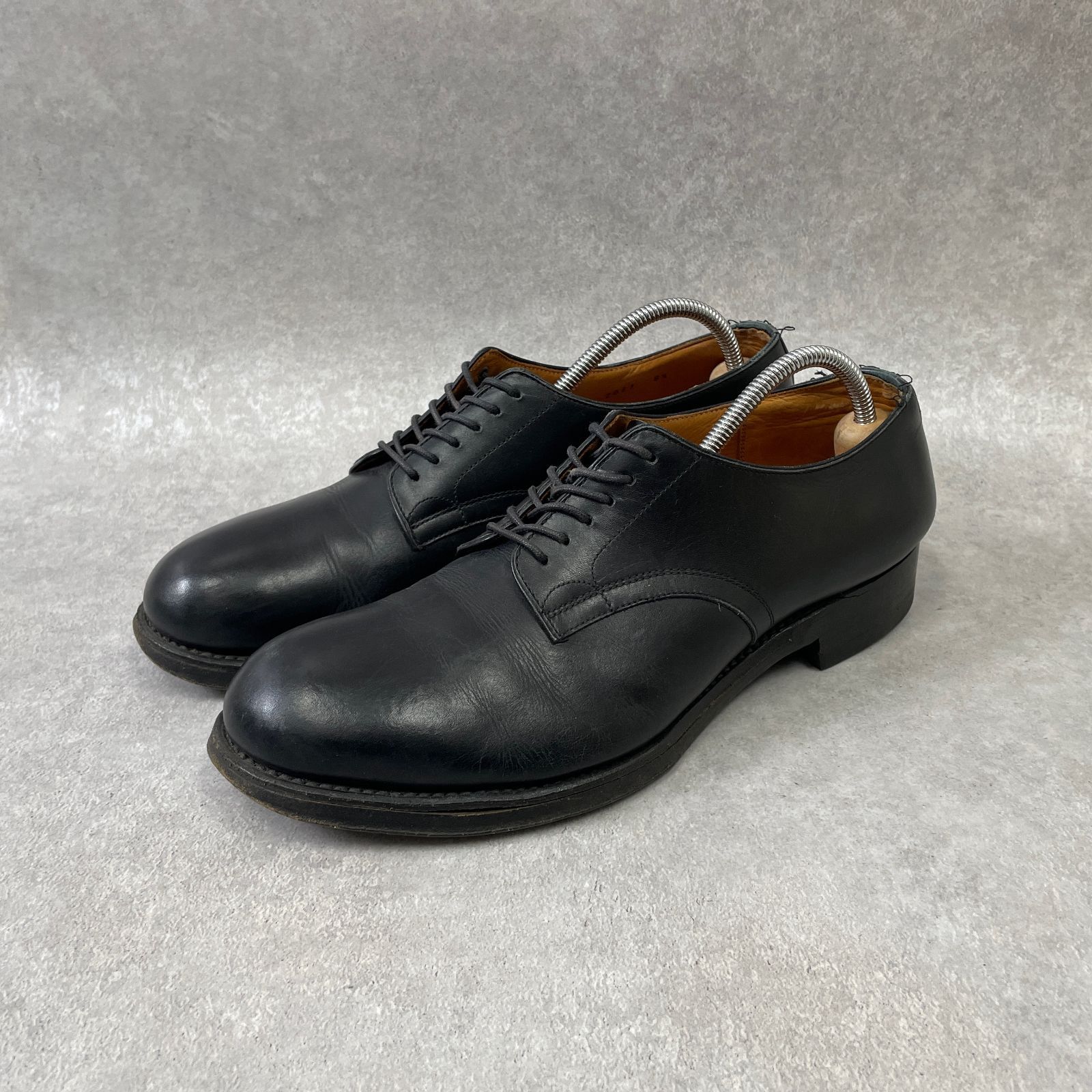 定価4.5万 HIROSHI TSUBOUCHI プレーントゥ 革靴 ビジネスシューズ