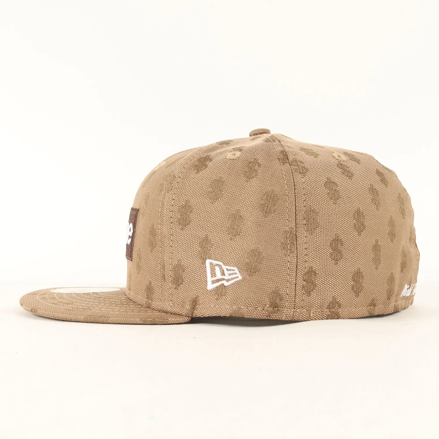 美品 Supreme シュプリーム キャップ サイズ:7 5/8(60.6cm) NEW ERA ボックスロゴ モノグラム ベースボールキャップ  Monogram Box Logo ブラウン 帽子 コラボ 別注【メンズ】|mercariメルカリ官方指定廠商|Bibian比比昂代買代購