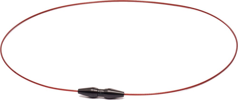 ファイテン ワイヤー トルネード レッド／ブラック 50cm RAKUWAネックレス EXTREME レッド/ブラック 50cm RAKUWAネックレス