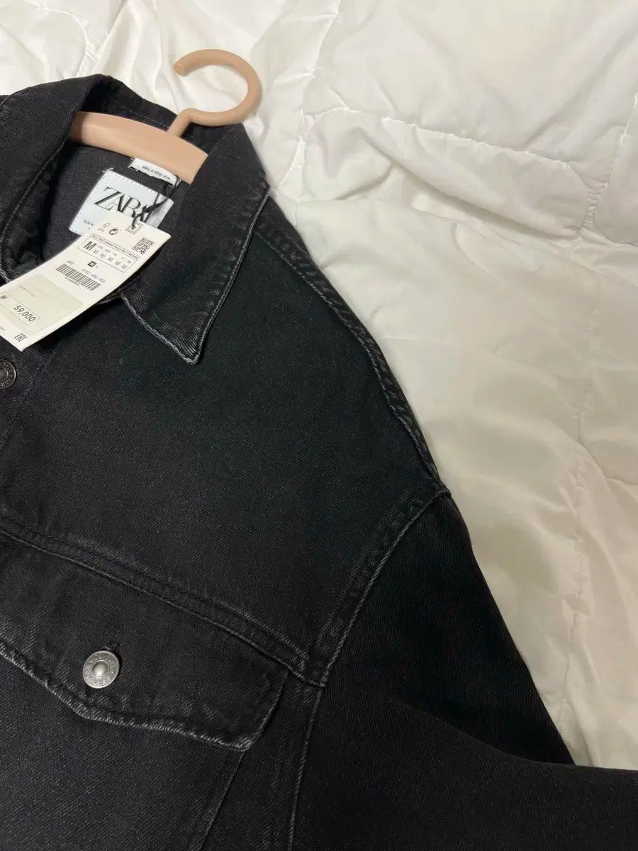 m ZARA ザラ オーバーサイズ デニム シャツ ジャケット