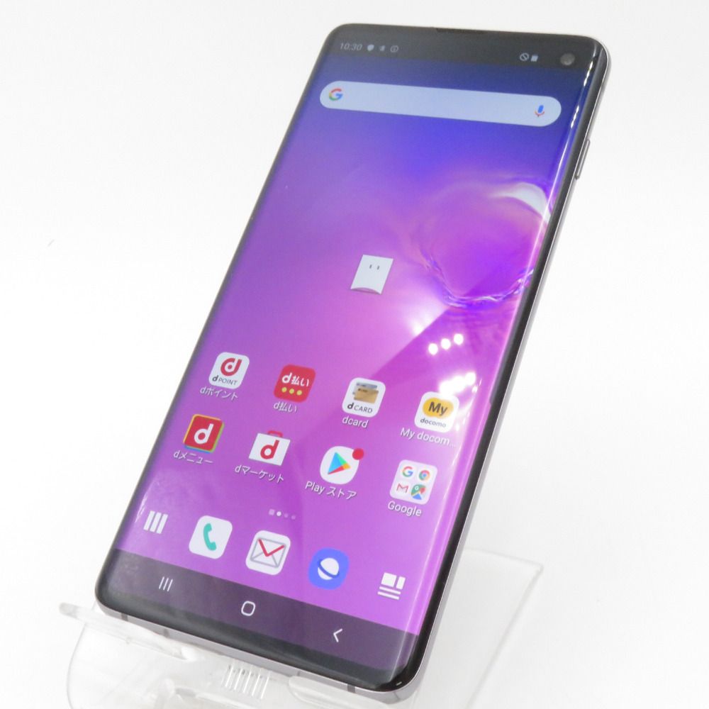 docomo版 Galaxy S10 プリズムブラック SIMロックあり ネットワーク利用制限〇 本体のみ SC-03L