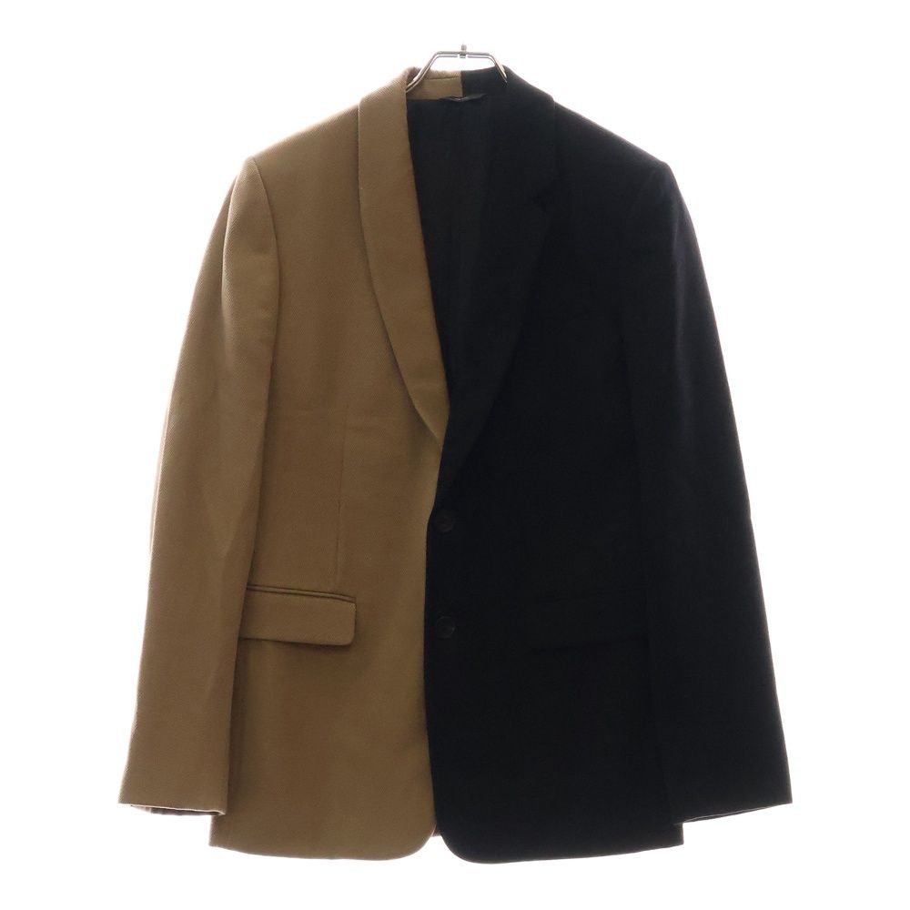 【定価217000円】フェンディ☆2B テーラードジャケット FENDI (フェンディ) Tailored Jacket 2B バイカラー シングル