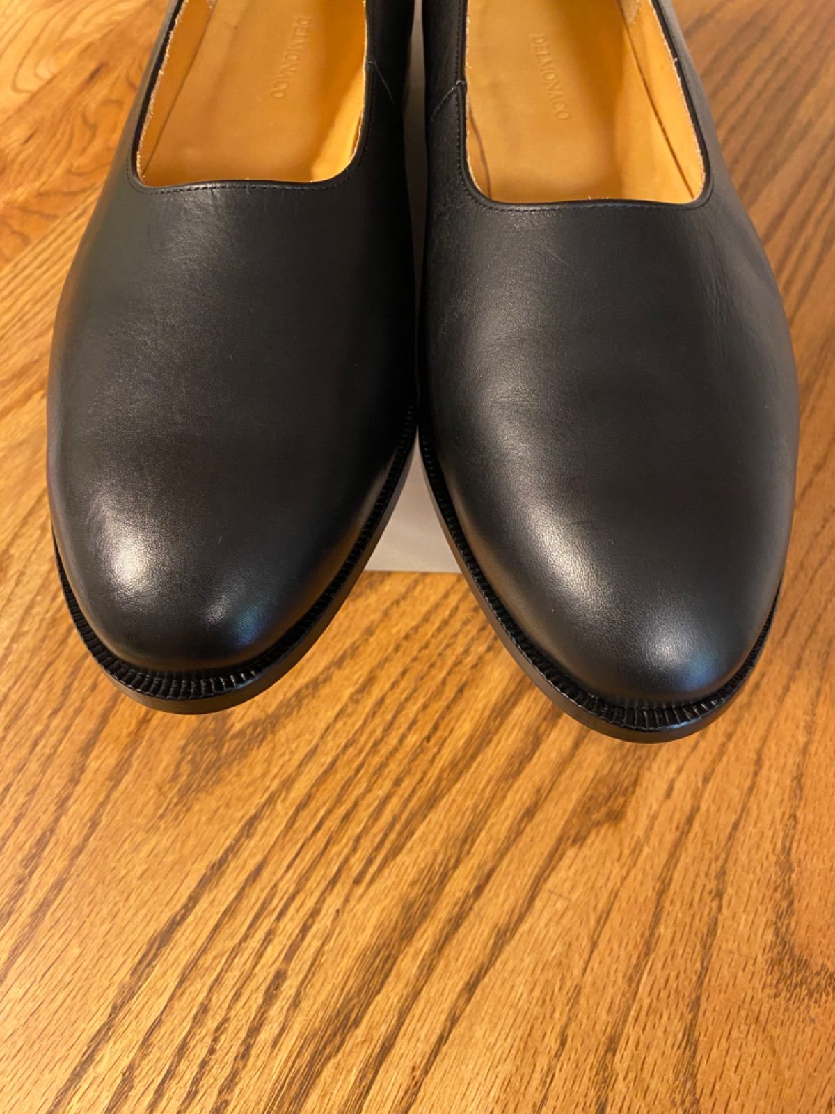 新品】DELMONACO（デルモナコ）紳士のためのパンプス 27.0cm