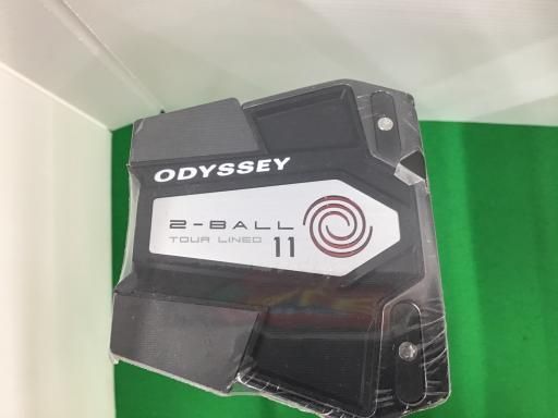 オデッセイ 2-BALL ELEVEN TOUR LINED 34インチ パター PT STROKE LAB RED フレックスその他 メンズ 男性用 右利き 右用 Nランク ゴルフクラブ
