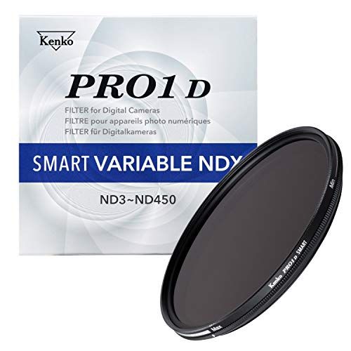Kenko 可変NDフィルター PRO1D smart バリアブル NDX 58mm ND3~32 X状ムラなし ND3