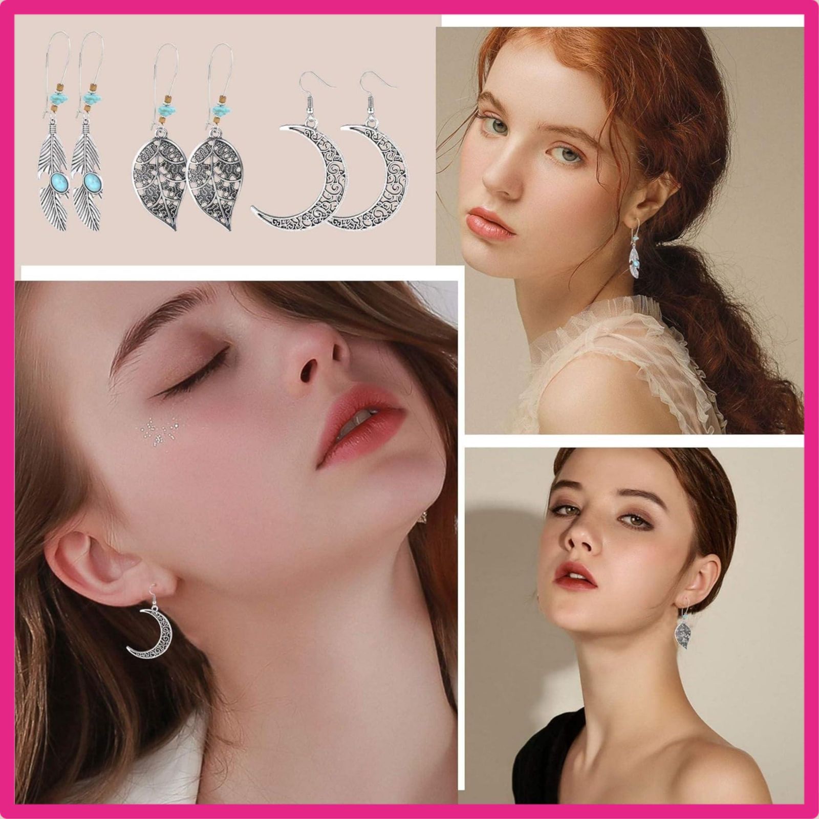 ピアス レディース ルビー プラチナ シンプルピアス フック