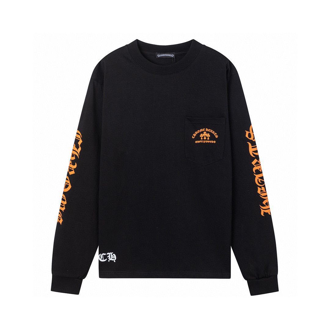 新品未使用！ 人気商品 Chrome Hearts クロムハーツ トップス 長袖 T  