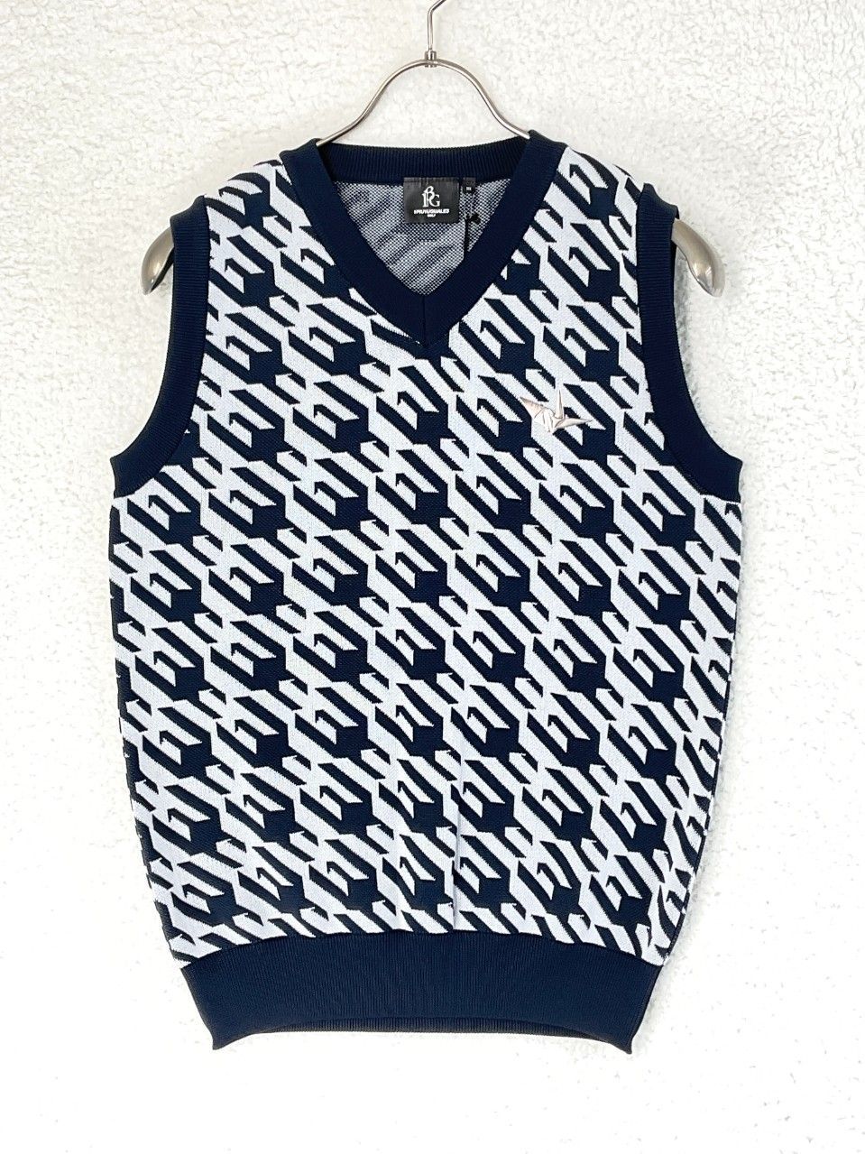 M【未使用】1PIU1UGUALE3 GOLF× 戸賀敬城 ロゴスニードジャック 未使用 1PIU1UGUALE3 GOLF×戸賀敬城 4.0 ネイビー×ホワイト