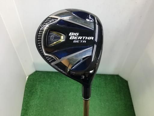 キャロウェイ BIG BERTHA 2016 BETA 3W フェアウェイウッド FW 純正特注シャフト フレックスS メンズ 男性用 右利き 右用 Cランク ゴルフクラブ