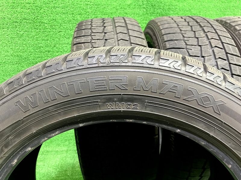 DUNLOP スタッドレス ダンロップ ウィンターマックスWM02 235 50R18 4本 6ミリ 2021年 FFCRYSTALESIA_COM