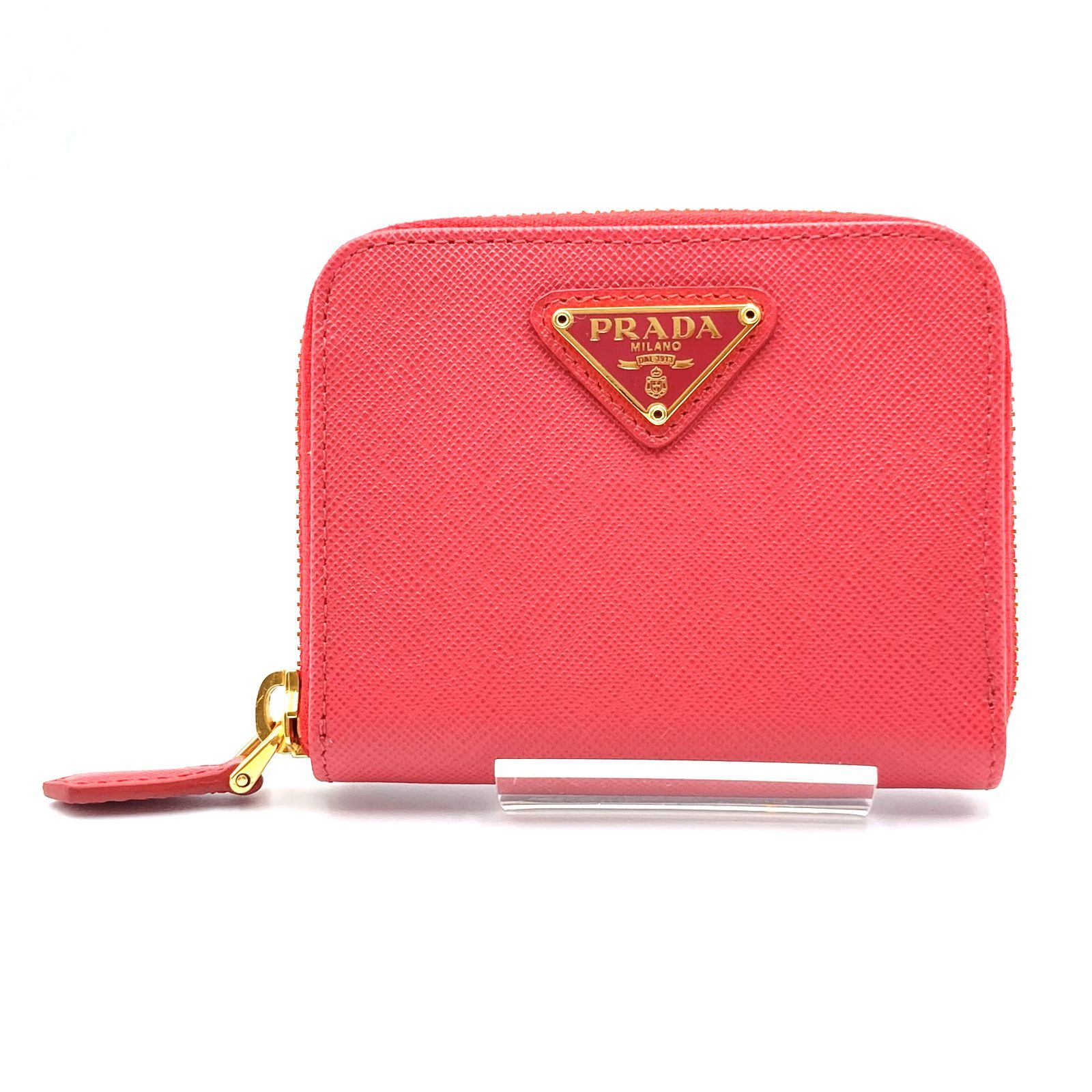 PRADA プラダ コインケース SAFFIANO ORO 1M0268 PEONIA ピンク