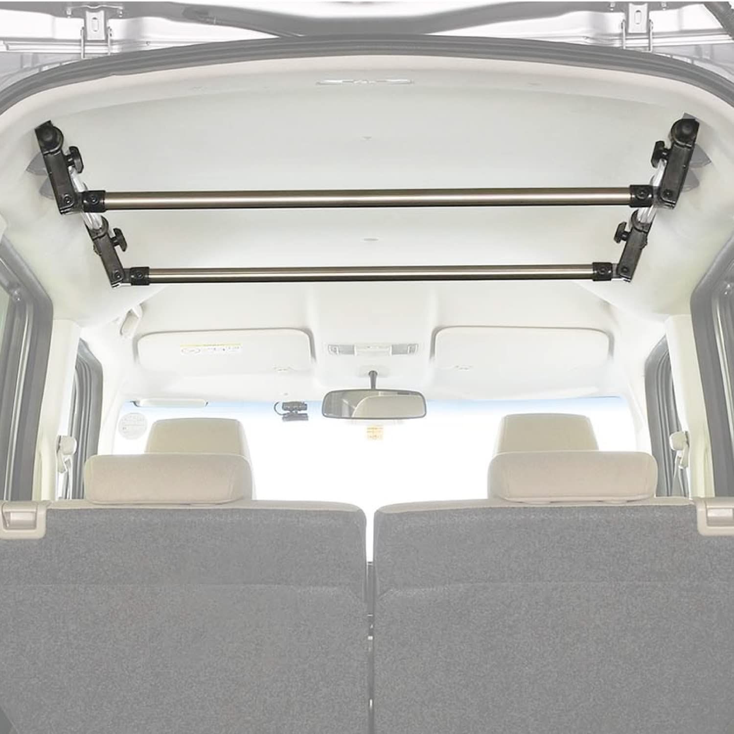 カーメイト CARMATE 車内 収納 ハンガーバー S 2本セット クロスライド Nボックス ハイゼット ウェイク など NS126