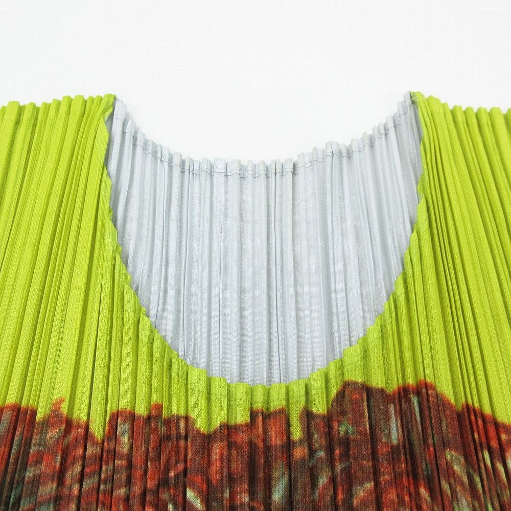 00s 2000 PLEATS PLEASE ISSEY MIYAKE Archive フラワー 花 カットソー Tシャツ 半袖 Vintage 3 L イエロー レディース 【中古】 /TNT 00s 2000 PLEATS PLEASE ISSEY MIYAKE Archive フラワー 花