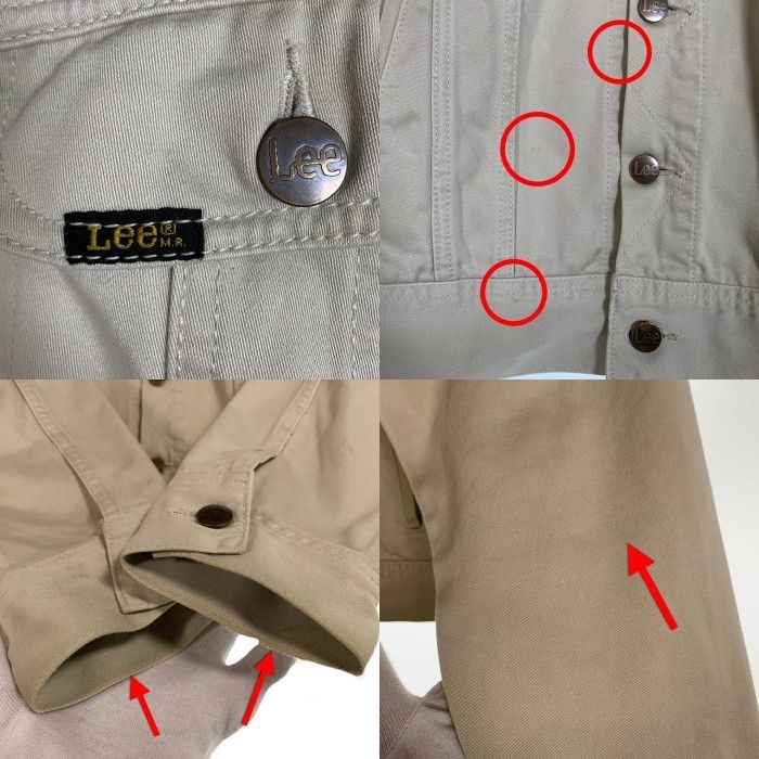 Lee westerner 0424 ウエスターナー　ジャケット　アイボリー 90`s Lee リー WESTERNER JACKET ウエスターナー トラッカー