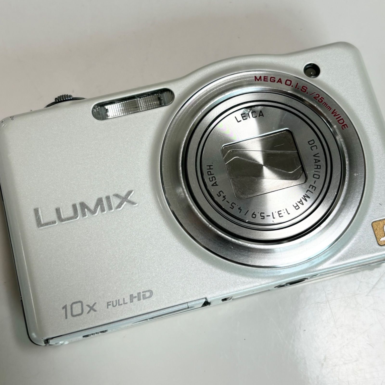 【送料無料】Panasonic/パナソニック/LUMIX/ルミックス/DMC-SZ7/コンパクトデジタルカメラ/デジカメ/ホワイト/動作品 ...