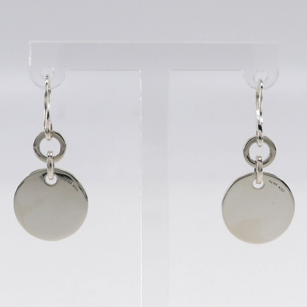 GUCCI】グッチ トレードマーク ロゴ ラウンド シルバー925 レディース  