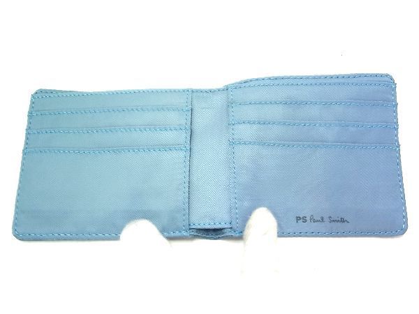 ポールスミス 折りたたみ財布 メンズ PAUL SMITH 5321 CZEBRA BLACK 