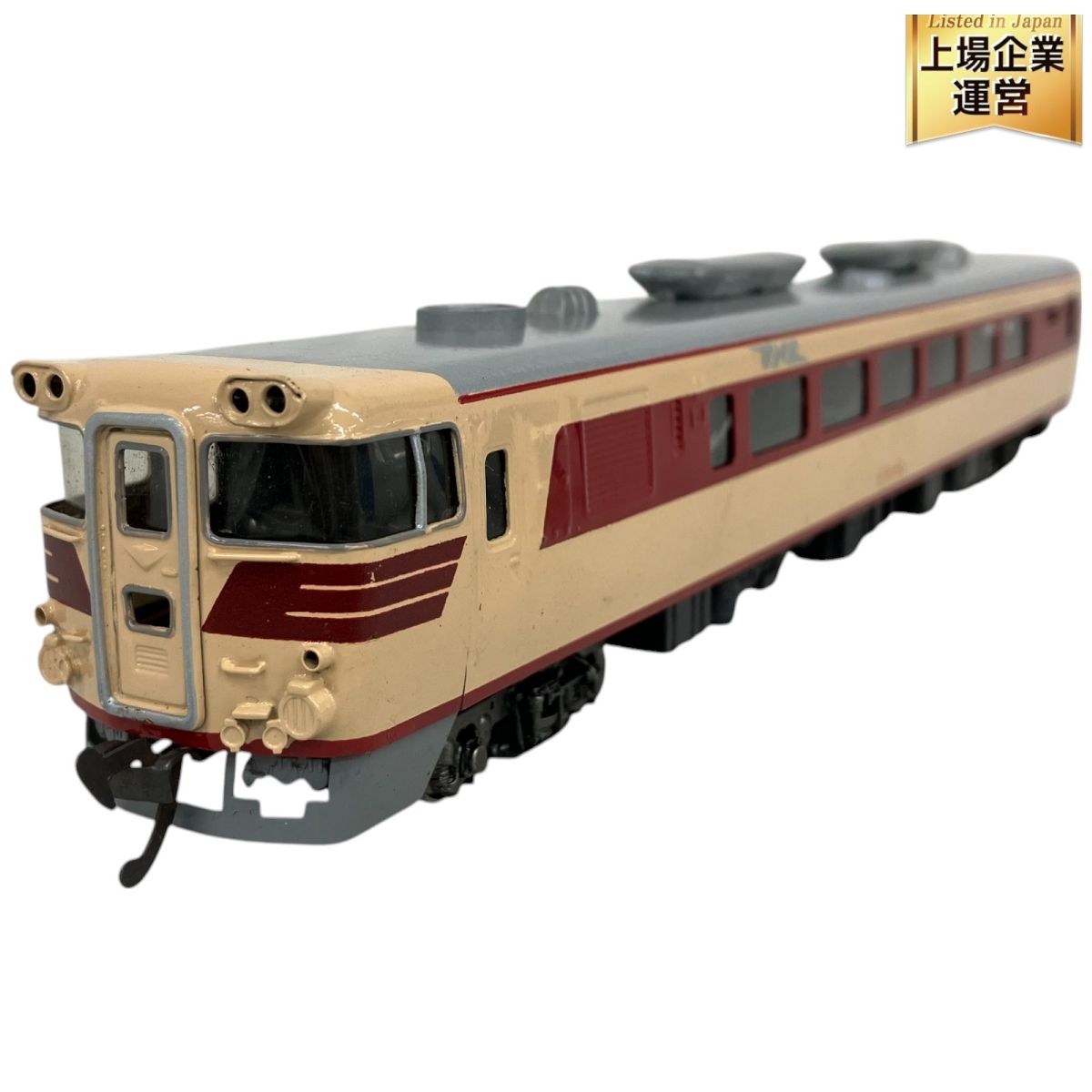 ジャンク品 HOゲージ カツミ製 キハ82先頭車のみ 国鉄特急カラー 鉄道模型