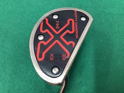 中古】 タイトリスト SCOTTY CAMERON RED X3 33インチ パター PT