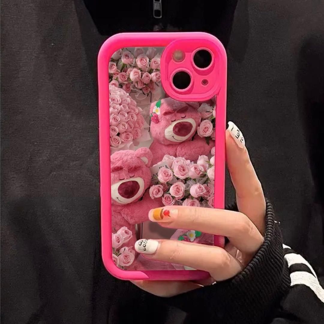 iPhoneケース　耐衝撃　防水 防汗 防埃 防指紋　シリコン　ピンク　保護力◎ thumbnail 2