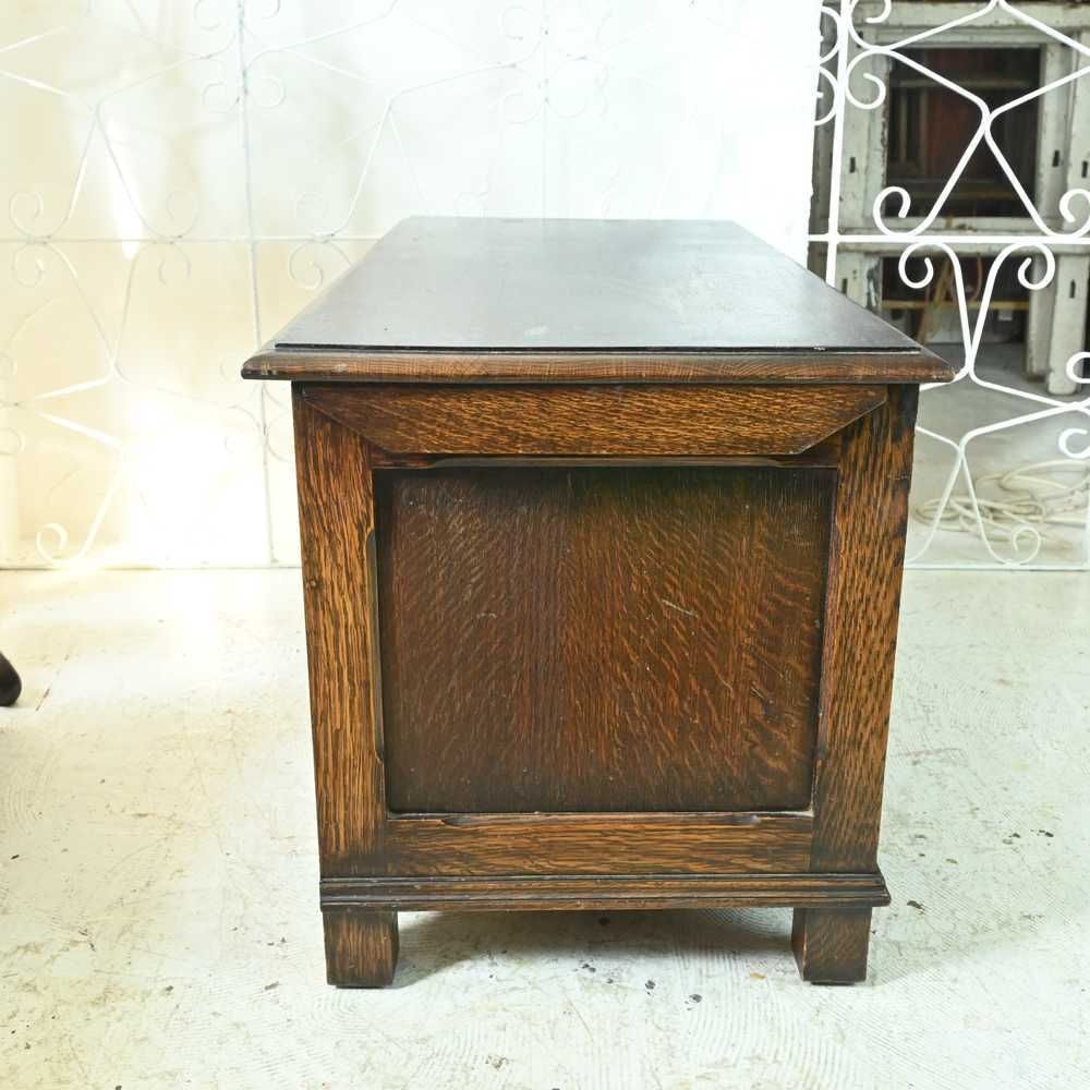 L3705-288 英国アンティーク リネンボックス ベンチ センターテーブル