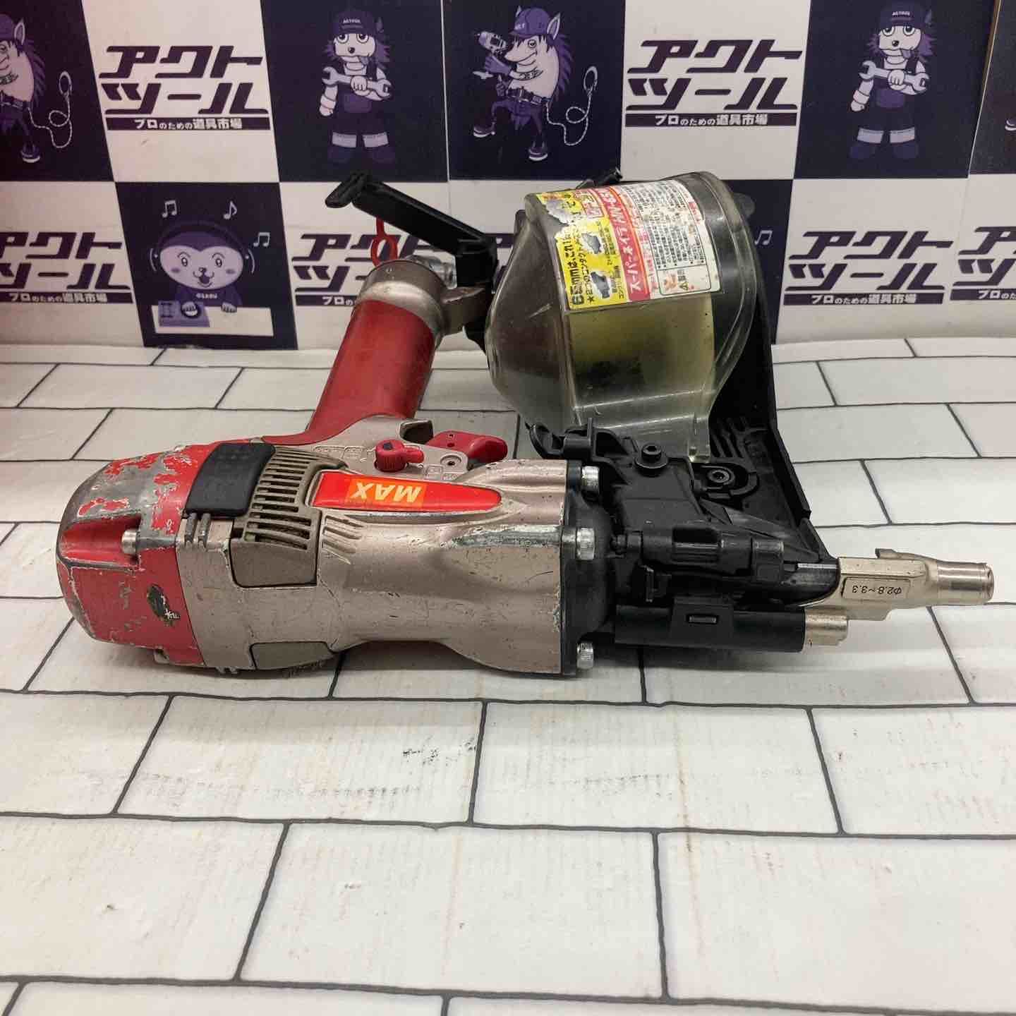 中古品】☆マックス(MAX) 高圧エア釘打ち機 HN-65N1 ☆マックス(MAX) 高圧