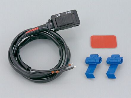 ON-OFF スイッチ フラットフェイスタイプ　ブラック