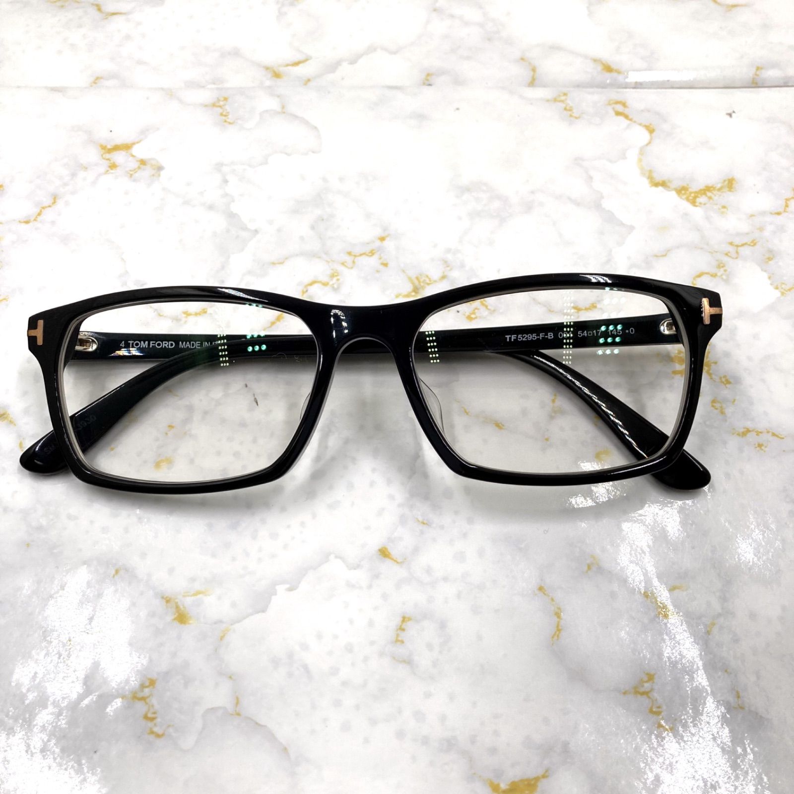ほぼ新品❗️TOM FORD トムフォード TF5295-F-B 001 54 17 145 度入り 