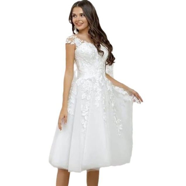 パーティードレス ロング ウエディングドレス 晚宴 酒会 轻婚纱 礼服 MAAHADDERANG_COM