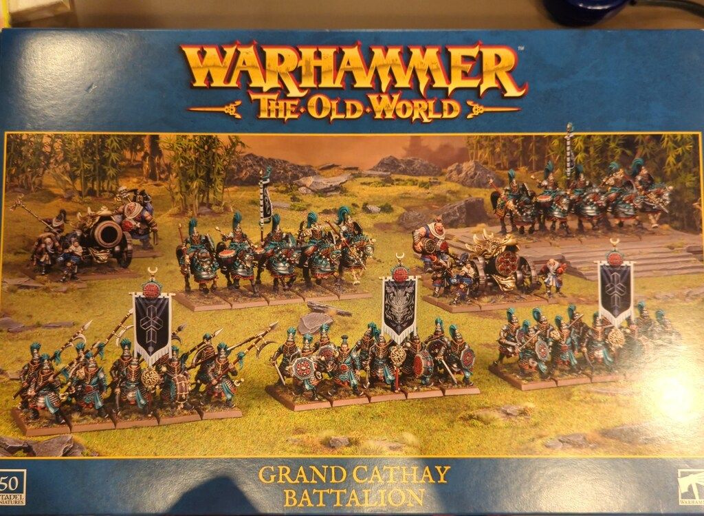GAMES WORKSHOP WARHAMMER THE OLD WORLD GRAND CATHAY BATTALION