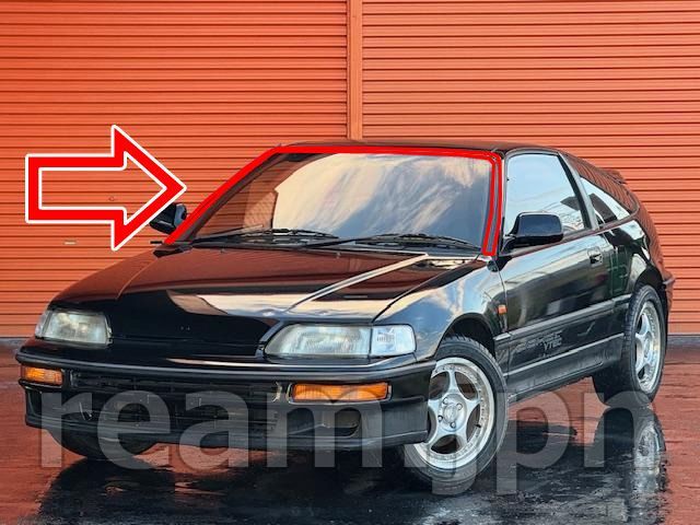 自動車 新品 ホンダ純正 EF CRX フロントガラス ウェザーストリップ